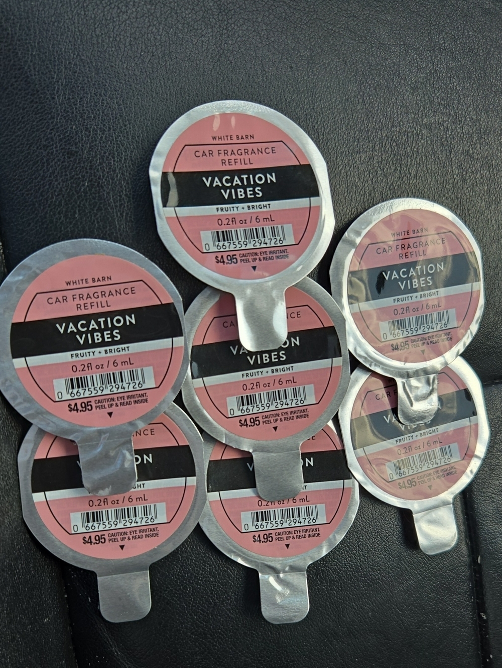 Bath & Body Works Vacation Vibes Car Fragrance Refills 7pk